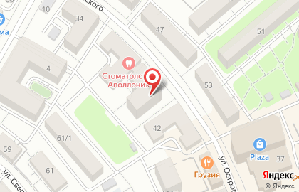 Магазин детских товаров Gutikkid на улице Островского на карте