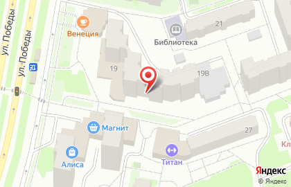 Магазин разливных напитков Вобла на улице Победы на карте