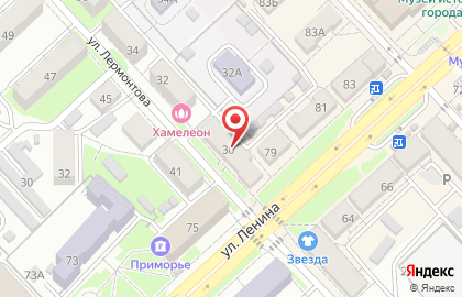 Интерьер-ателье Акценты в Центральном районе на карте