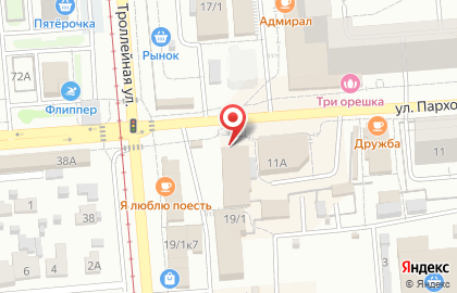 Магазин хозяйственных товаров на площади Карла Маркса на карте