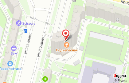 Магазин Канцтовары на Комендантском проспекте на карте