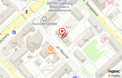 Территориальная избирательная комиссия в Центральном районе на карте