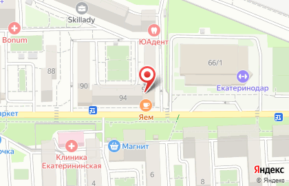 Стоматологическая клиника Дента на Восточно-Кругликовской улице на карте