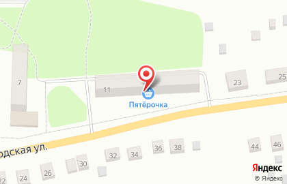 Супермаркет Пятерочка в Бежецке на карте