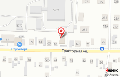 Магазин Мастер в Новосибирске на карте