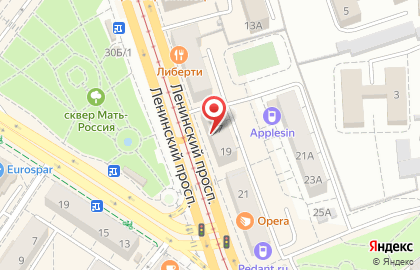 Меховой бутик Зимняя Сказка в Калининграде на карте