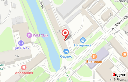 Компания по продаже окон на площади Александра Невского на карте