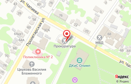 Прокуратура Изобильненского района на карте