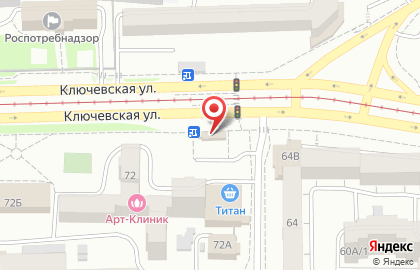 ООО АэроДизайн на Ключевской улице на карте