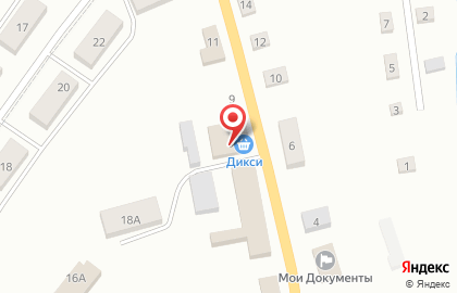 Супермаркет Дикси на Красноармейской улице на карте