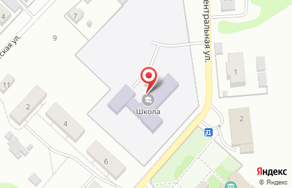 Основная общеобразовательная школа с дошкольным отделением в Самаре на карте