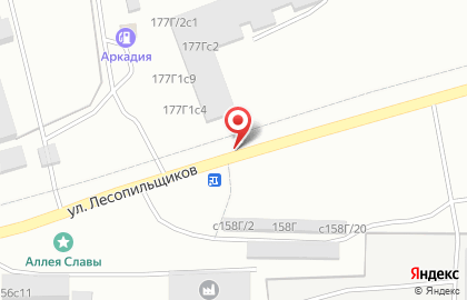 Автосервис в Красноярске на карте