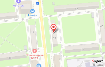 Городская библиотека №1 им. В.О. Ключевского на Кронштадтской улице на карте