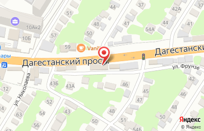 Шиномонтажная мастерская в Дагестанских Огнях на карте