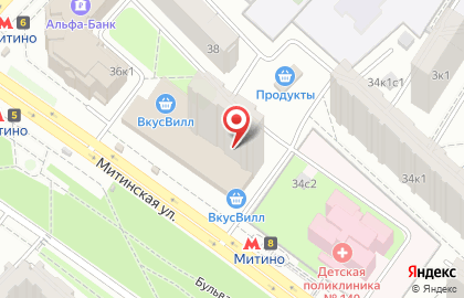 Интернет-магазин Auto8800.ru на Митинской улице на карте
