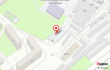 Автостоянка в Перми на карте