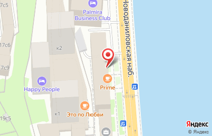 Кофейня Coffee Point на Новоданиловской набережной на карте