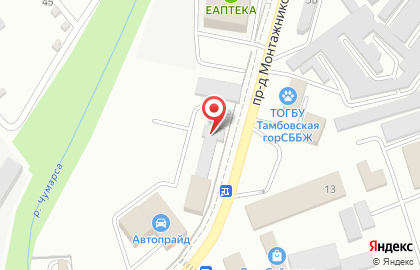 Торговая компания Ваши Двери на Московской улице на карте