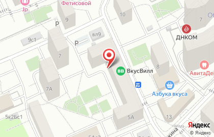 ОДС Жилищник района Раменки на улице Пырьева на карте