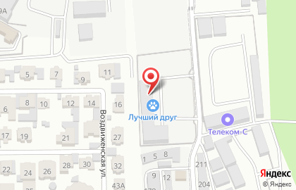 Лучший друг, ООО на карте