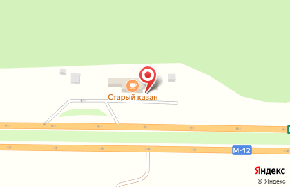 Кафе Старый казан на карте
