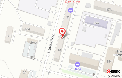 Заря в Ленинск-Кузнецком на карте