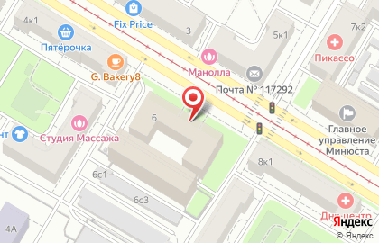 Юридическая компания КонсультантПлюс на улице Кржижановского на карте