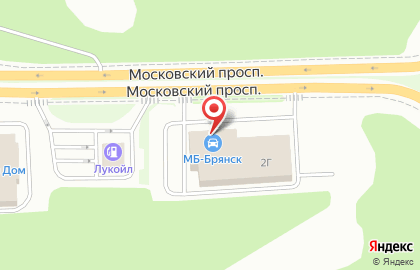 Официальный дилер Mercedes-Benz в Брянской области МБ-Брянск на карте