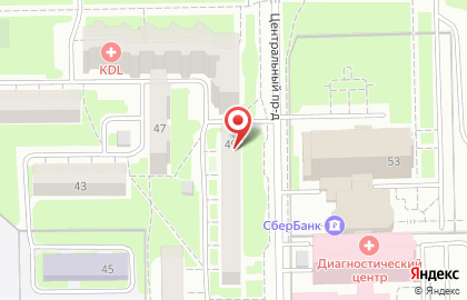 Медицинская клиника Аврора на Октябрьском проспекте на карте