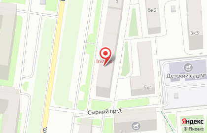 Супермаркет Пятёрочка в Санкт-Петербурге на карте