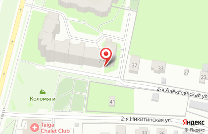 Частный детский сад Маленький Вундеркинд на Комендантском проспекте на карте