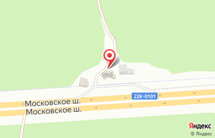 Киоск по продаже шаурмы на Московском шоссе на карте
