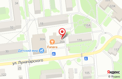 ЕвроПрофиль на улице Луначарского на карте