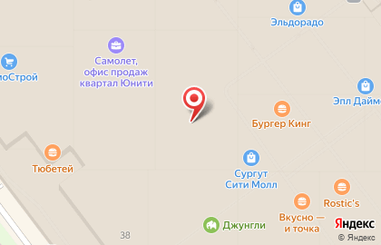 Ювелирная мастерская в Сургуте на карте