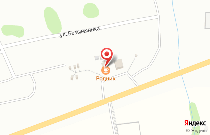 Кафе Родник на Объездной улице на карте