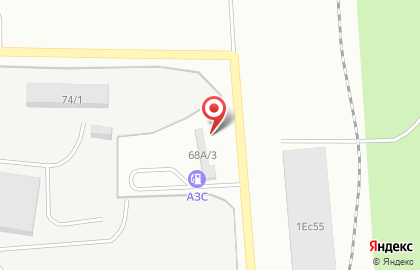 АЗС в Красноярске на карте