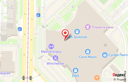 Магазин обуви и аксессуаров kari в Центральном районе на карте