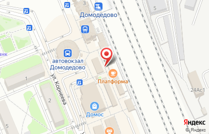 Киоск фастфудной продукции, г. Домодедово на карте