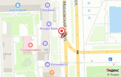 КАНСОТЭК на Московской на карте