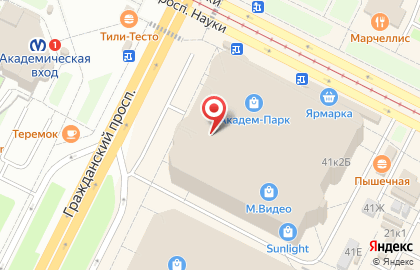 Мастерская Bonjour на Гражданском проспекте на карте