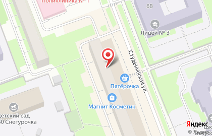 Салон связи МегаФон на улице 50 лет ВЛКСМ на карте