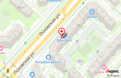 Салон входных и межкомнатных дверей магазин BRAVO на карте