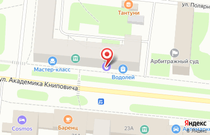 Билетная касса Вэртас-Мурманск на улице Капитана Буркова на карте