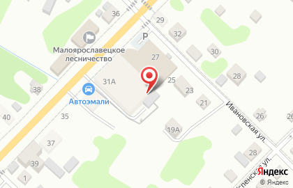 Аптека А-Мега в Малоярославце на карте