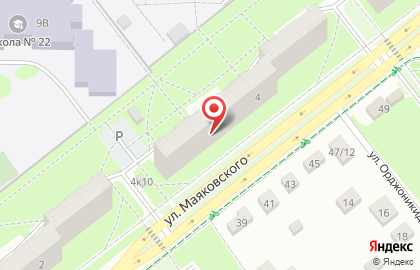 Авантис Моторс на улице Маяковского на карте