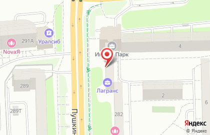 Юридическая компания Альтернатива на Пушкинской улице на карте