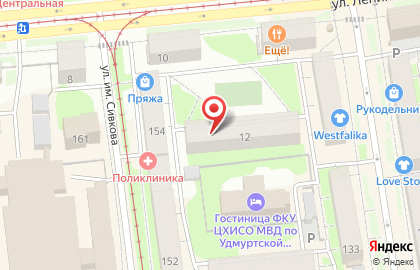 Агентство недвижимости в Ижевске на карте