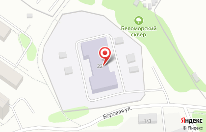 Лучик на Боровой улице на карте