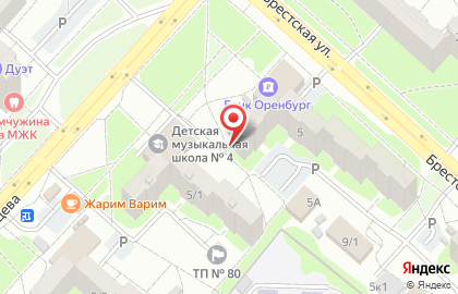 Парикмахерская эконом-класса Мир красоты на карте