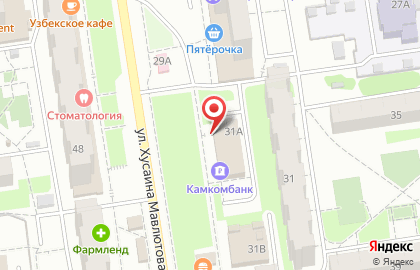 Нотариус Хамадишина С.Ф. на улице Хусаина Мавлютова на карте